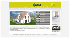 Desktop Screenshot of massivhaus-haerle.de