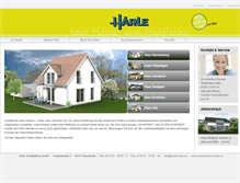 Tablet Screenshot of massivhaus-haerle.de